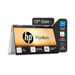 HP Pavilion x360 2-in-1 Laptop: 13th Gen Intel Core i5-1335U, 16GB RAM, 512GB SSD, 14-inch FHD Touchscreen