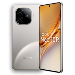 iQOO Neo 10R 5G (Moonknight Titanium, 12GB RAM, 256GB Storage) - Certified Refurbished | Snapdragon 8s Gen 3